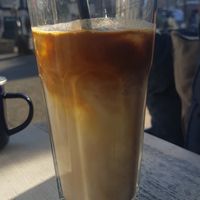 Iced soya latte at No35 Harrogate Coffee in Harrogate