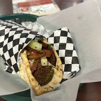 Falafel sandwich   at King O Falafel in Kissimmee