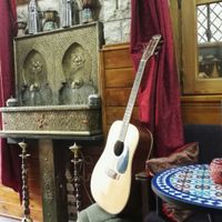 Decor at La Puerta de Syria in Granada