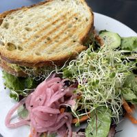Artichoke melt at Broadfork Cafe in Seattle