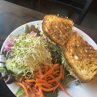 Avacado melt at Broadfork Cafe in Seattle