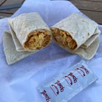 $13 mini burrito. I got robbed.  at Gourmet Island in San Diego