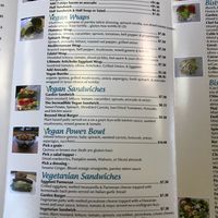 Menu at Gourmet Island in San Diego