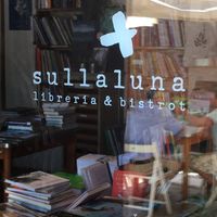 One of the windows  at Sullaluna in Venice