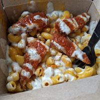 Buffalo Mac n Cheese at Birch Bark Eatery in Glen Falls