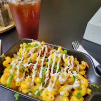 Loaded Mac n cheese at Birch Bark Eatery in Glen Falls