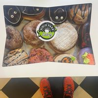 Dozen donuts   at Birch Bark Eatery in Glen Falls