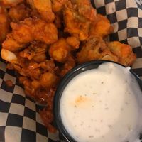 Best cauliflower wings I’ve ever eaten at Birch Bark Eatery in Glen Falls