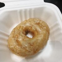 Maple donut at Birch Bark Eatery in Glen Falls