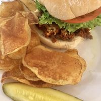Stuffed burger at Birch Bark Eatery in Glen Falls