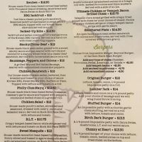 Menu at Birch Bark Eatery in Glen Falls
