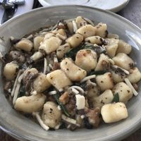 Chestnut Gnocchi ordered vegan. So good!  at Balboa in Palm Beach