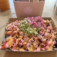 Standard Nachos with Guacamole  at Goodness Gracias in Palm Beach