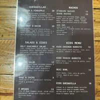 Menu   at Goodness Gracias in Palm Beach