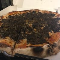 Concceta pizza with stuffed crust (delivered) at Fratelli Basilico in Sao Paulo