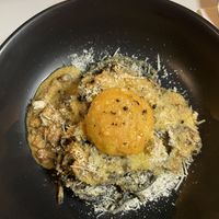 Charcoal spagetti at Mark & Vinny's Spaghetti & Spritz in Surry Hills