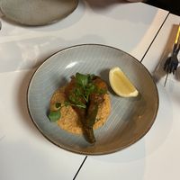 Zucchini flowers at Mark & Vinny's Spaghetti & Spritz in Surry Hills