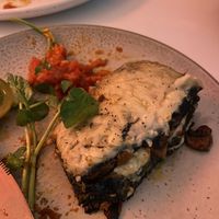 Veg lasange. Awesome at Mark & Vinny's Spaghetti & Spritz in Surry Hills