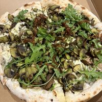 Mushroom vegan  at Mark & Vinny's Spaghetti & Spritz in Surry Hills