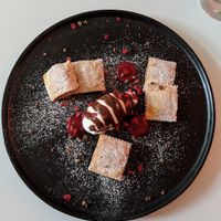 Vegan desert at Mark & Vinny's Spaghetti & Spritz in Surry Hills