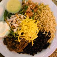 Vegetarian naked burrito  at The Hungry Mexican in Dublin