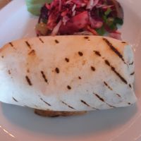 Vegan burrito at The Hungry Mexican in Dublin