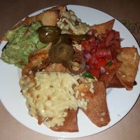 Vegan nachos at The Hungry Mexican in Dublin