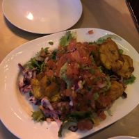 Plantain starter at The Hungry Mexican in Dublin