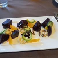 Roasted beets  at Stone Hearth Grille in Tropic