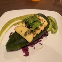 Roasted Poblano “Relleno”  at Stone Hearth Grille in Tropic