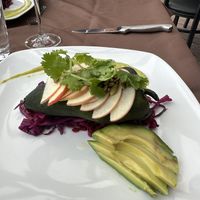 Poblano relleno   at Stone Hearth Grille in Tropic