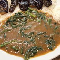 Delicious curry with eggplant at CoCo Ichibanya - JR Akihabara in Tokyo