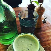 matcha tea at Ruby Lonesome in Petersham