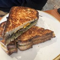 Pesto toastie  at Ruby Lonesome in Petersham