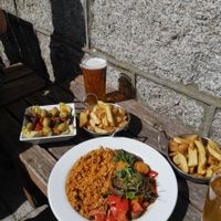 Yummy vegan meal! at The Kings Arms in Marazion