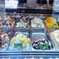 Vegan counter at Oyya in Bruges