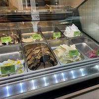 Vegan options (clearly labeled)  at Oyya in Bruges
