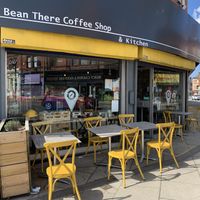 Exterior of cafe   at Bean There Coffee Shop in Liverpool