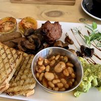 Vegan breakfast   at Bean There Coffee Shop in Liverpool