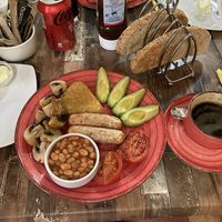 Lovely breakfast  at Mango Cafe in Mijas