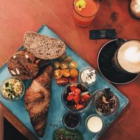 The blackbird breakfast! at Blackbird in Bruges