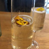 Up your brunch game with some jummy proseco at Blackbird in Bruges