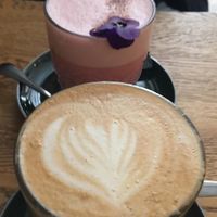 Beetroot and Café Latte.  at Blackbird in Bruges