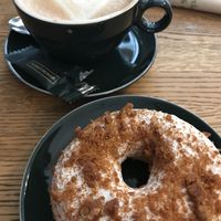 Speculoos donut  at Blackbird in Bruges