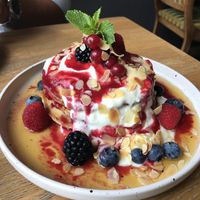 Pancakes  at Blackbird in Bruges