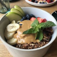 Açai bowl  at Blackbird in Bruges
