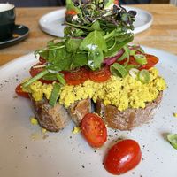 Tofu scramble   at Blackbird in Bruges