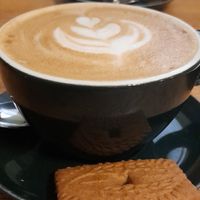 Cappuccino at Blackbird in Bruges