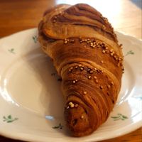 Plane Croissant at Blackbird in Bruges