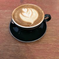 Oat flat white   at Blackbird in Bruges